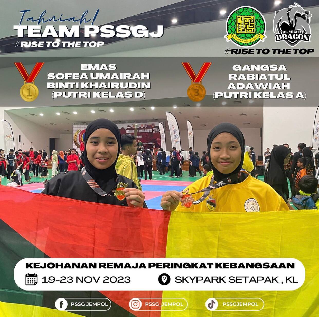 Kejohanan Silat Remaja Kebangsaan 2023