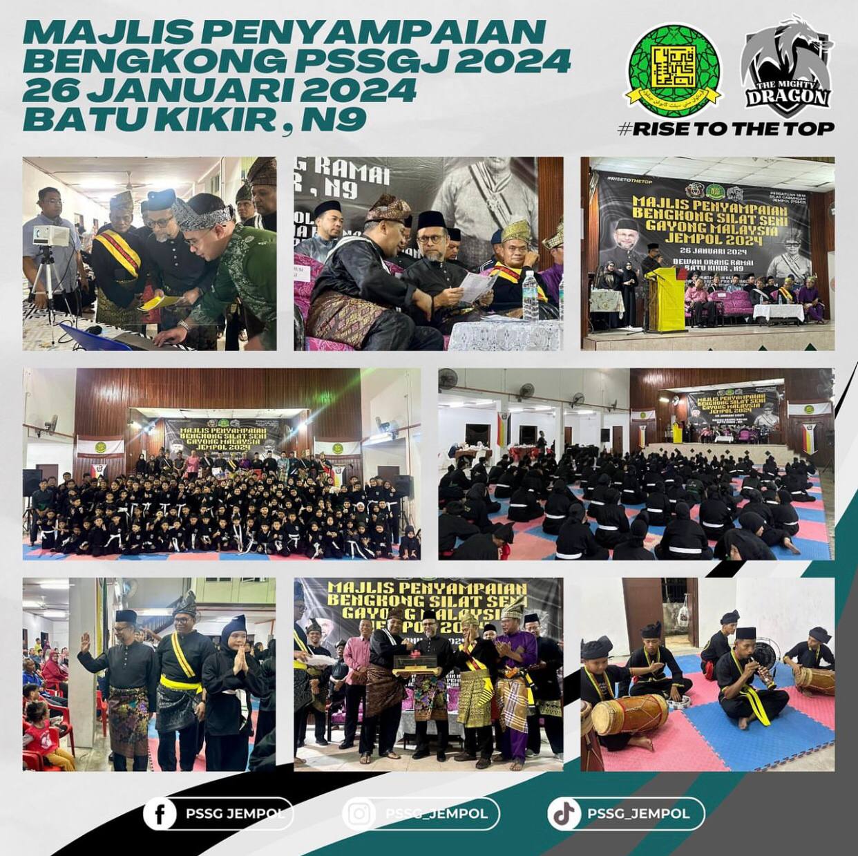 Majlis Penyampaian Bengkong PSSGJ 2024