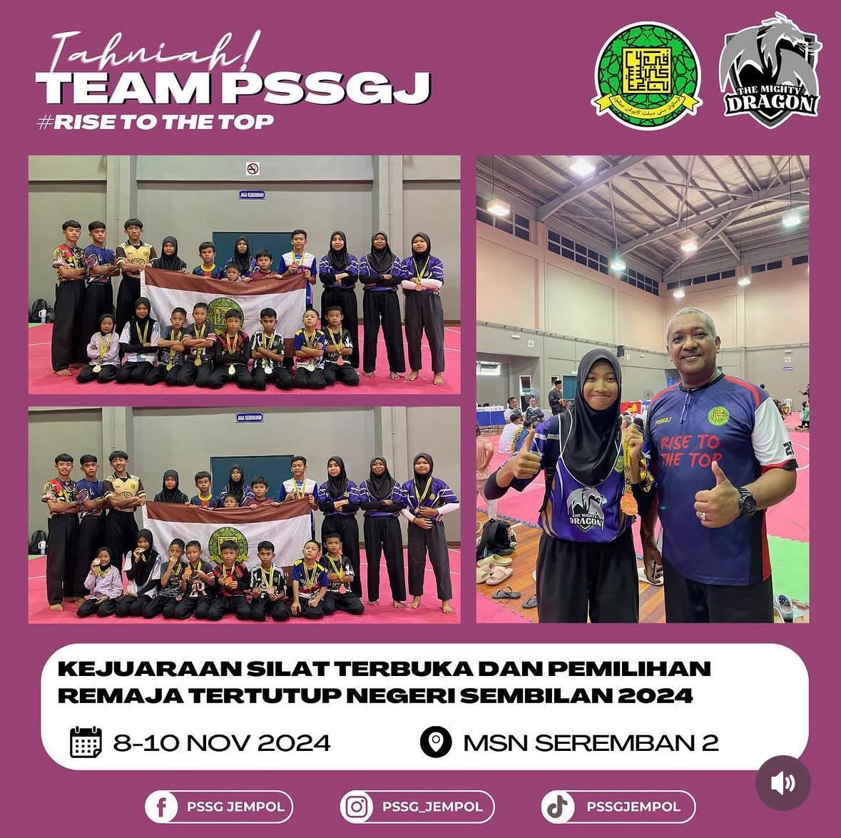 Kejuaraan Silat Terbuka dan Pemilihan Remaja Tertutup Negeri Sembilan 2024