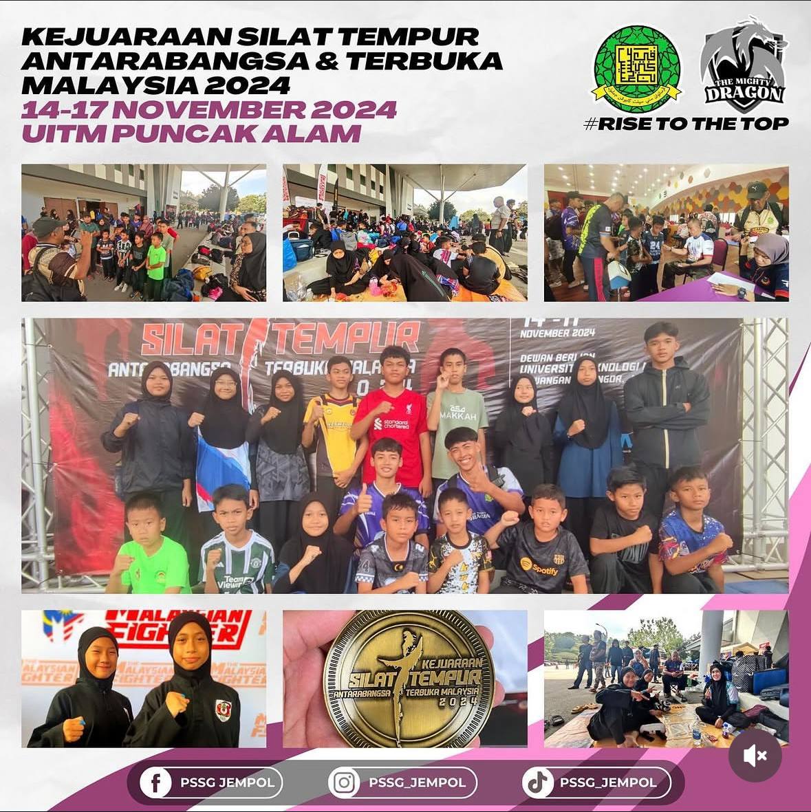 Kejuaraan Silat Tempur Antarabangsa & Terbuka Malaysia 2024