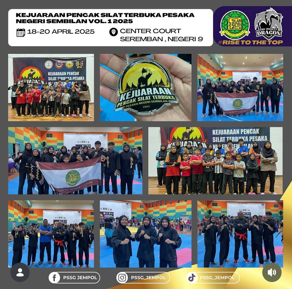 Kejuaraan Pencak Silat Terbuka PESAKA Negeri Sembilan Vol.1 2025