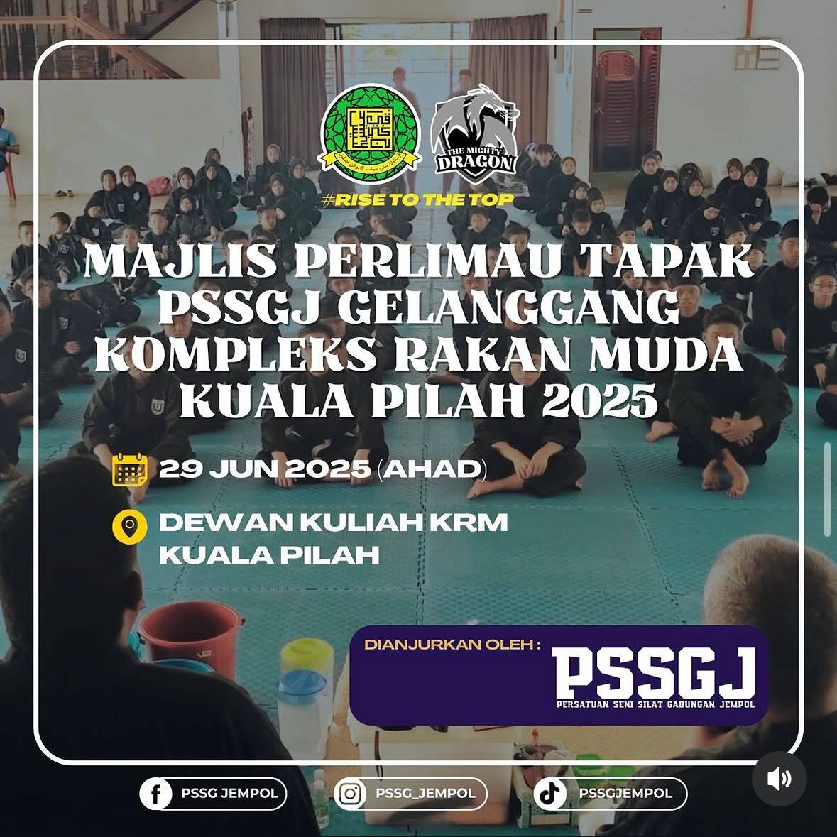 Majlis Perlimau Tapak PSSGJ Gelanggang Kompleks Rakan Muda Kuala Pilah 2025