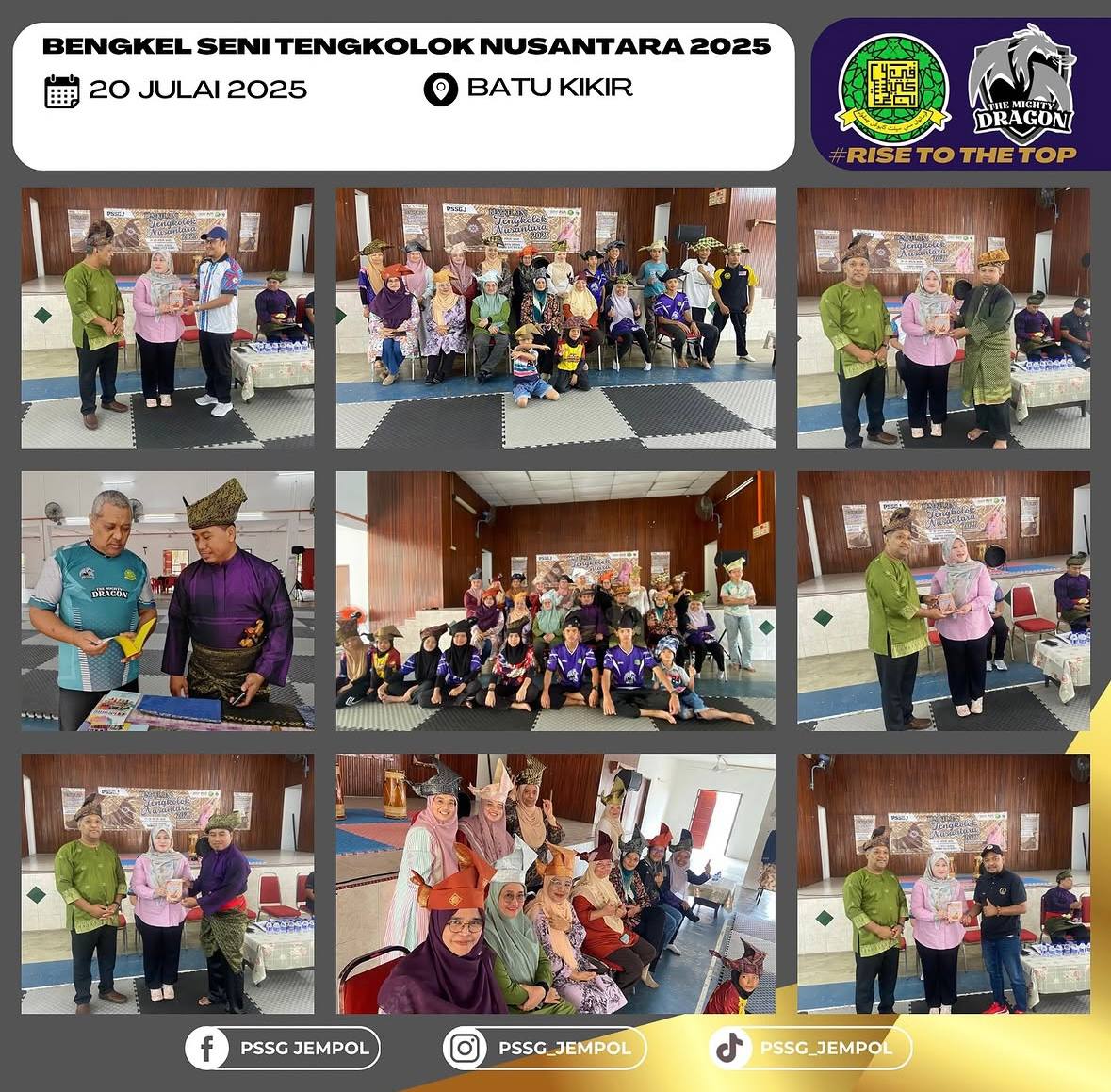 Bengkel Seni Tengkolok Nusantara 2025
