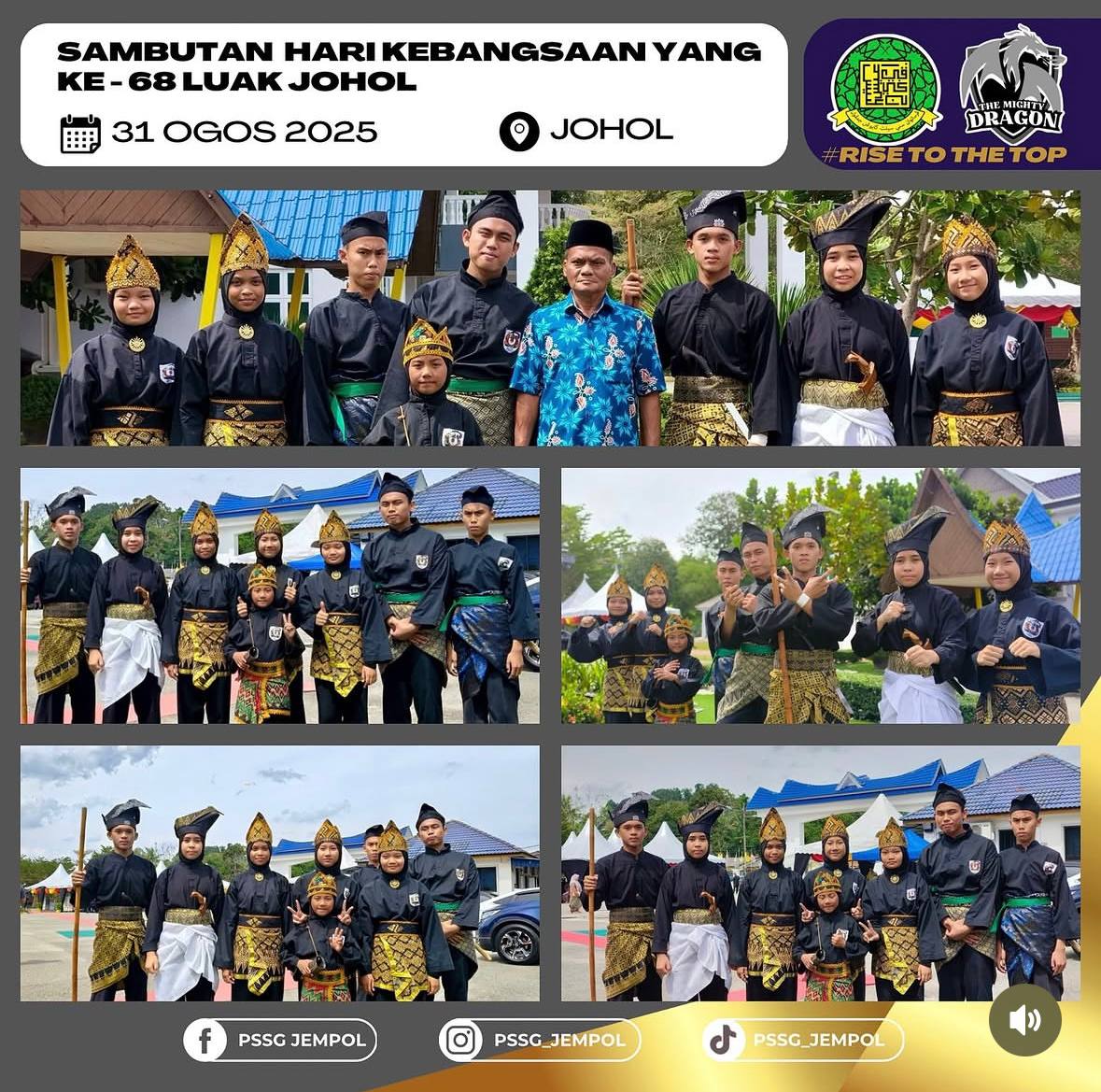 Sambutan Hari Kebangsaan yang Ke-68 Luak Johol