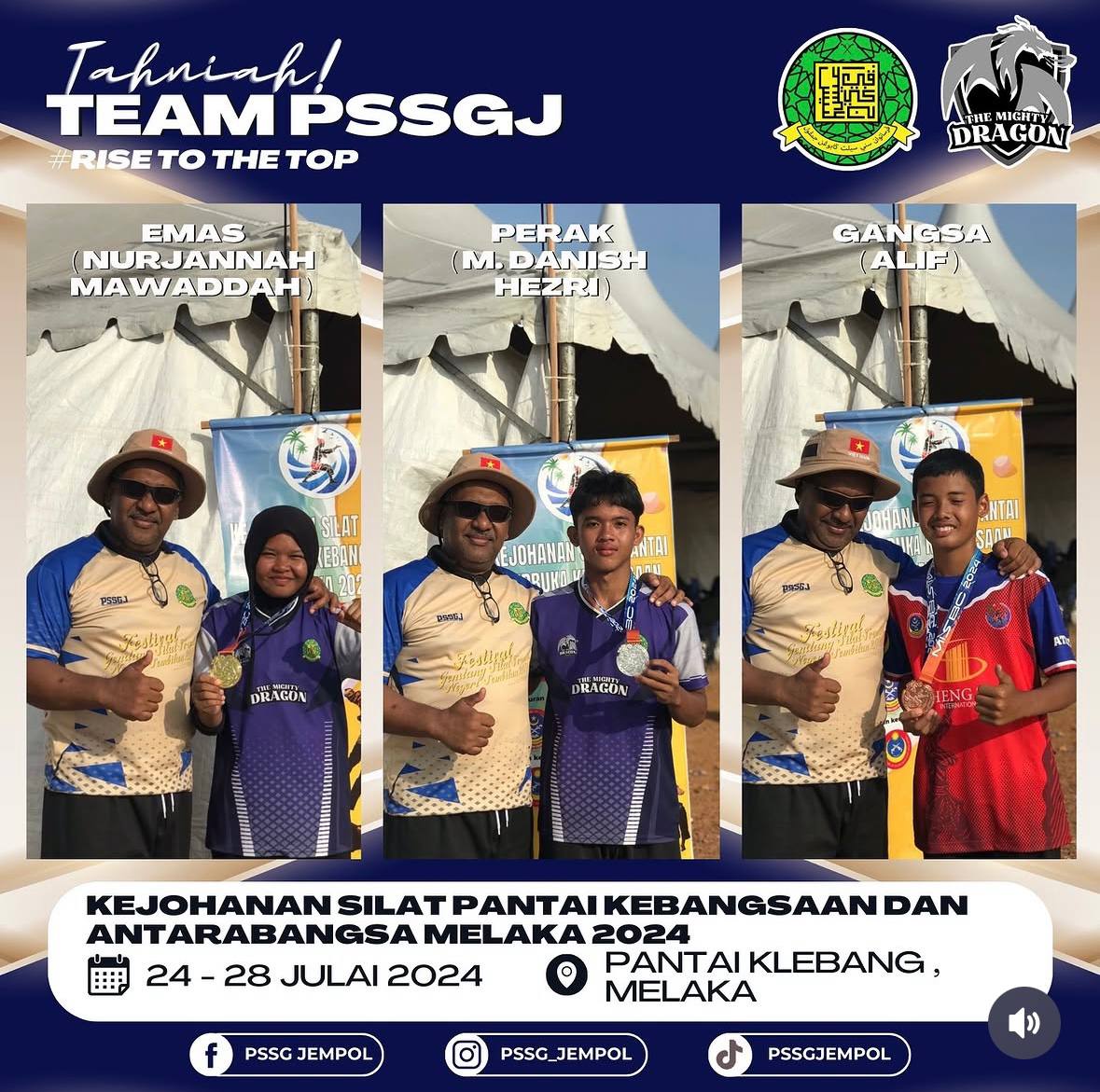Kejohanan Silat Pantai Kebangsaan dan Antarabangsa Melaka 2024