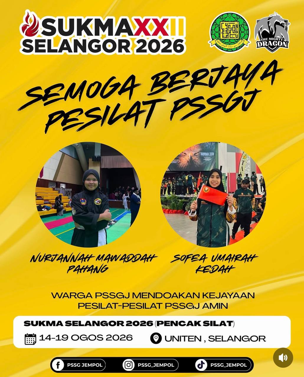 SUKMA Selangor 2026 (Pencak Silat)